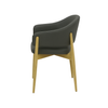 Scaun piele VERDE | model ALMA