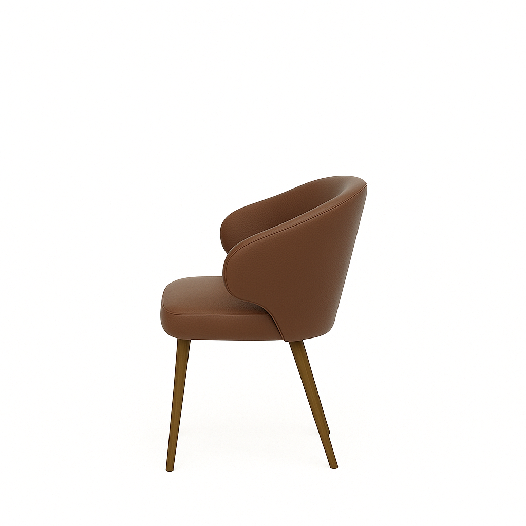 Scaun piele GALBENA | model CAPRICE