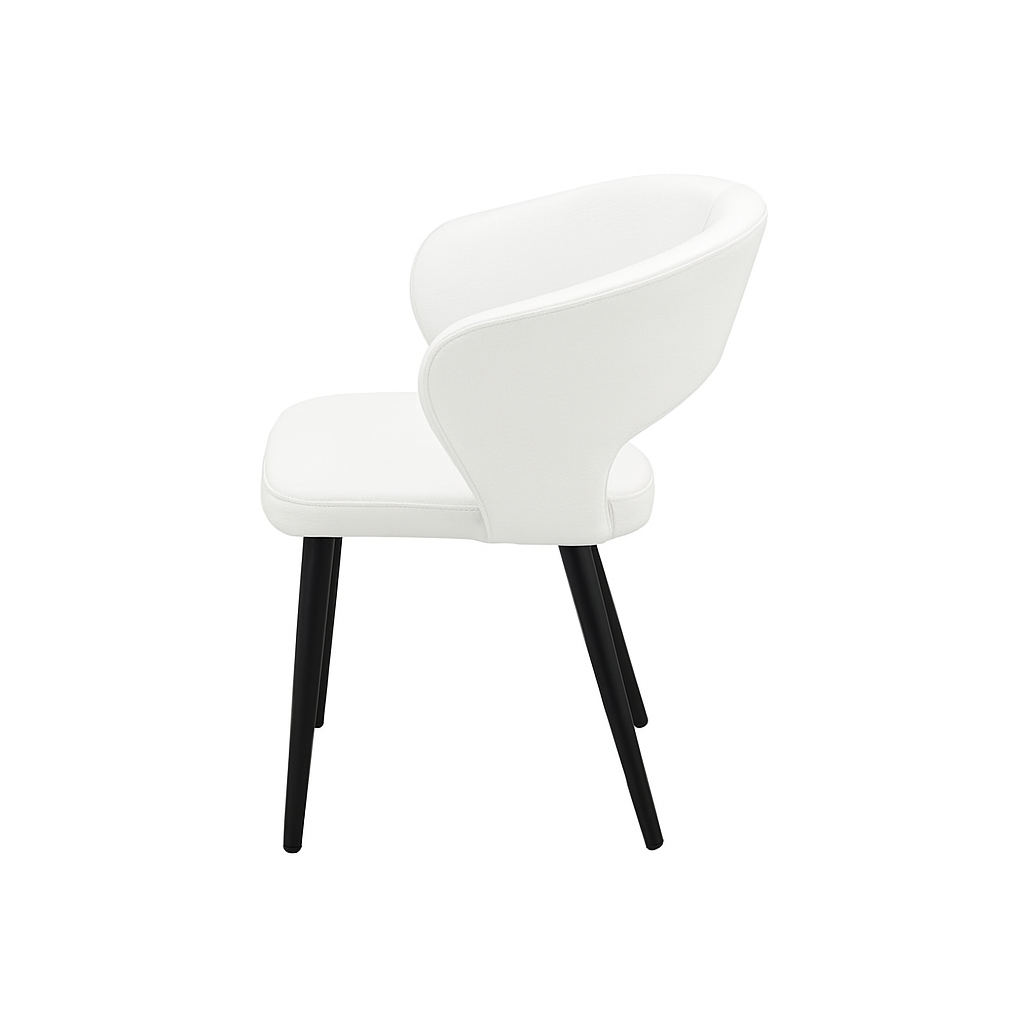 Scaun piele GALBENA | model CASIUS