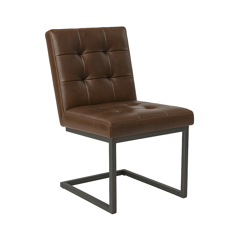 Scaun piele MARO INCHIS | model FLEET BADSAAL NA