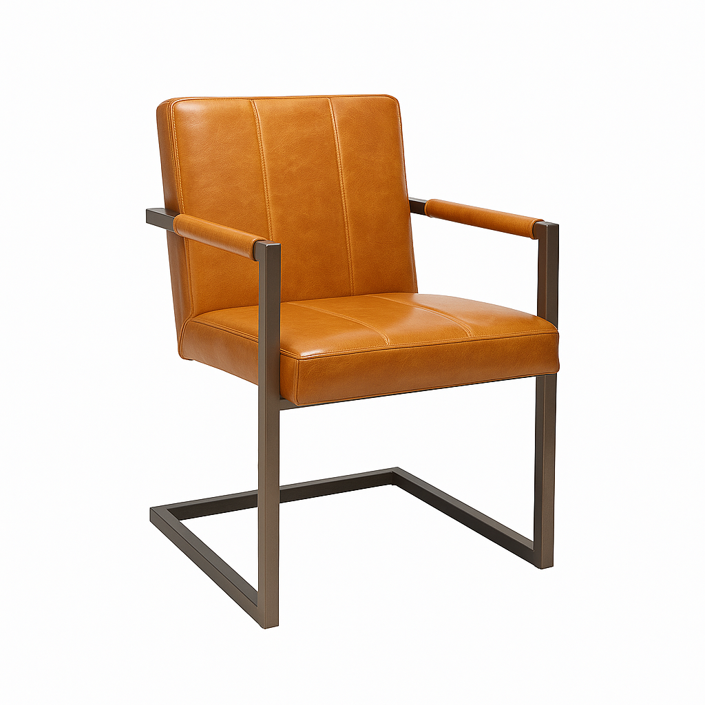 Scaun piele MARO DESCHIS | model FLEET OHIO