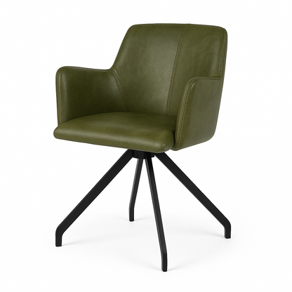 Scaun piele VERDE | model GIANI