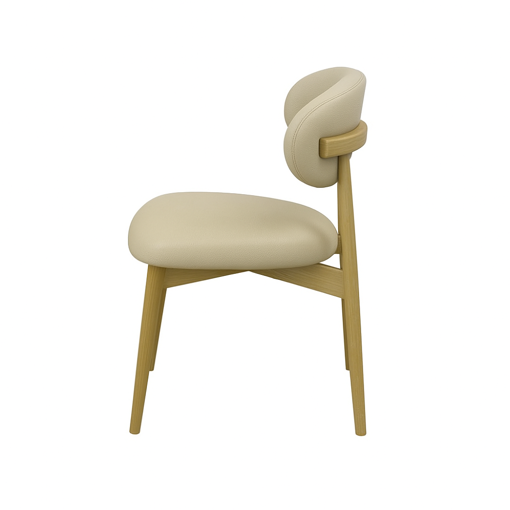 Scaun piele GALBENA | model MELISSA