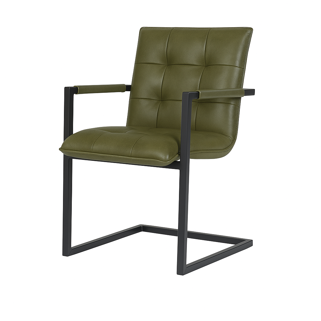 Scaun piele MARO INCHIS | model MOCANU