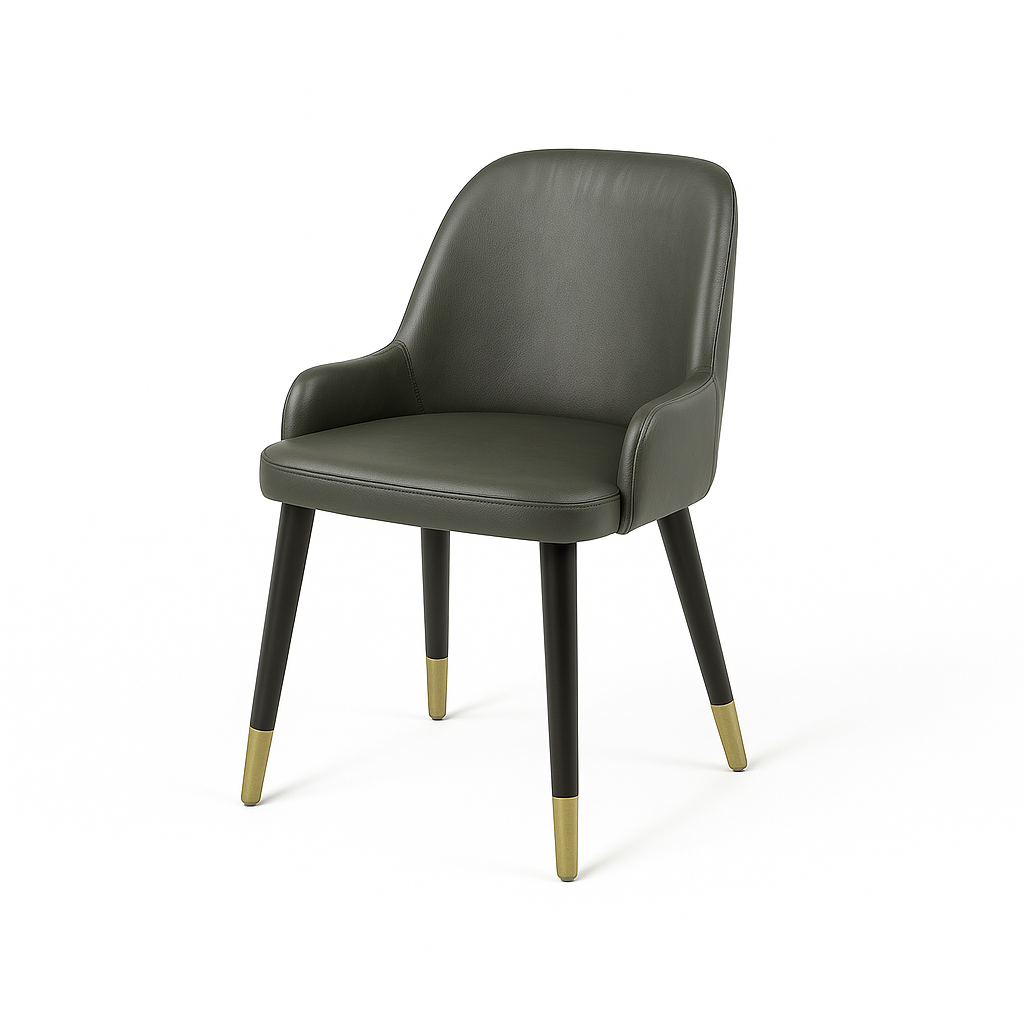 Scaun piele GALBENA | model ROCCO G