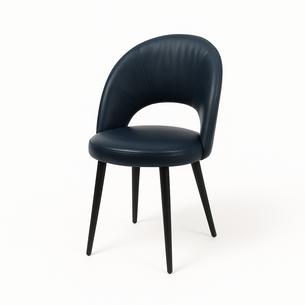 Scaun piele ALBASTRA | model RON