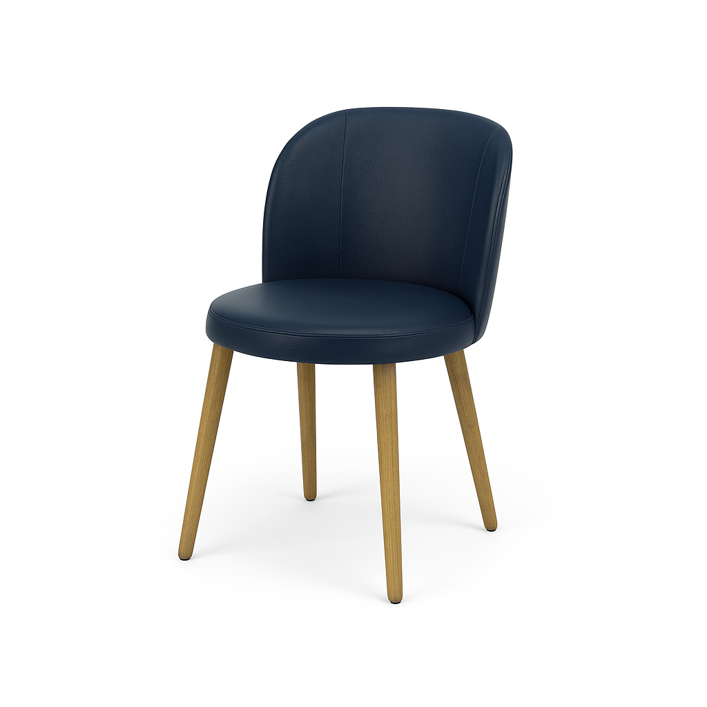 Scaun piele ALBA | model SAM