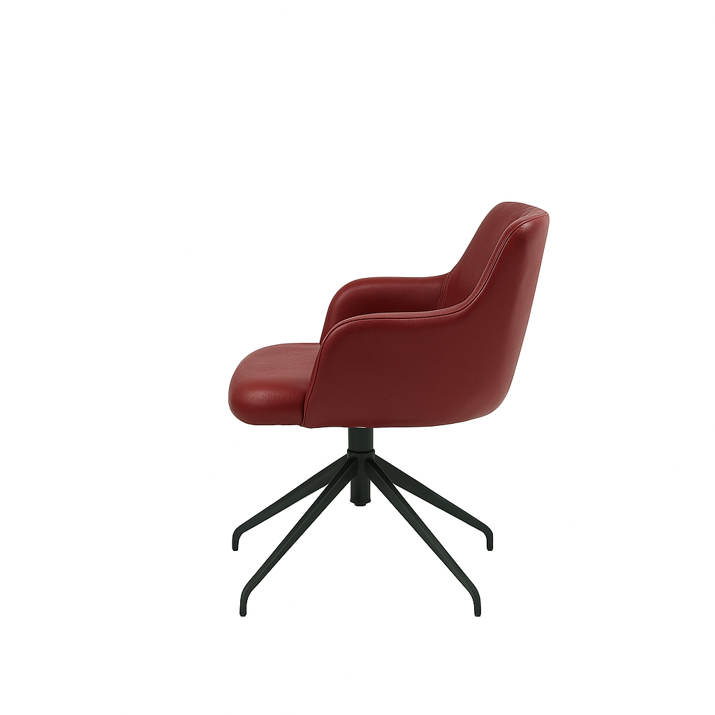 Scaun piele ALBASTRA | model SOHO