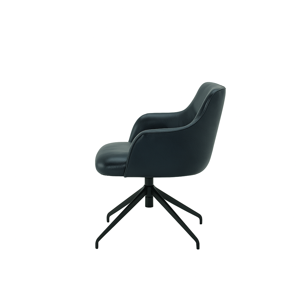 Scaun piele VERDE | model SOHO