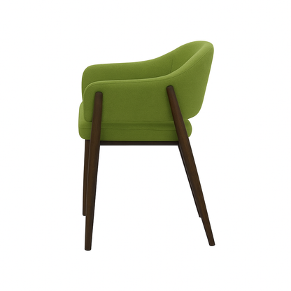 Scaun catifea VERDE | model ALBA